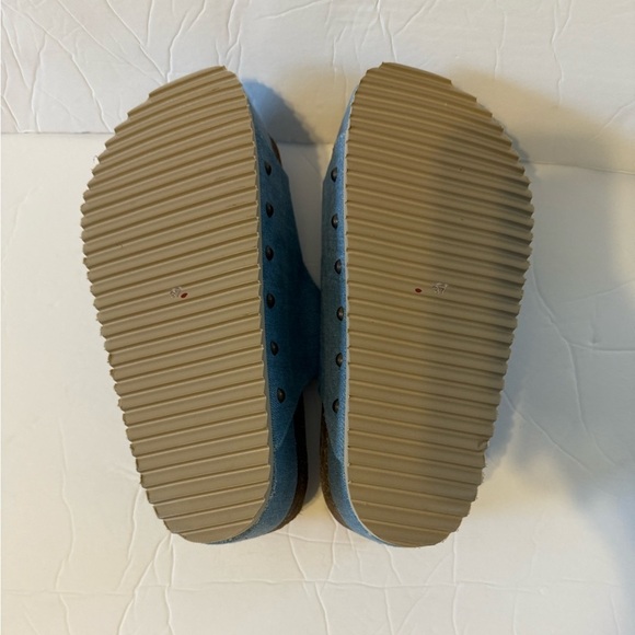 Free People Intentionally Blank Rule Breaker Platform Sandals Size 37 (6.5-7) - Picture 6 of 7